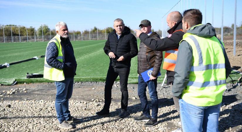 Építik a Partium Labdarúgó Akadémia sportbázisát