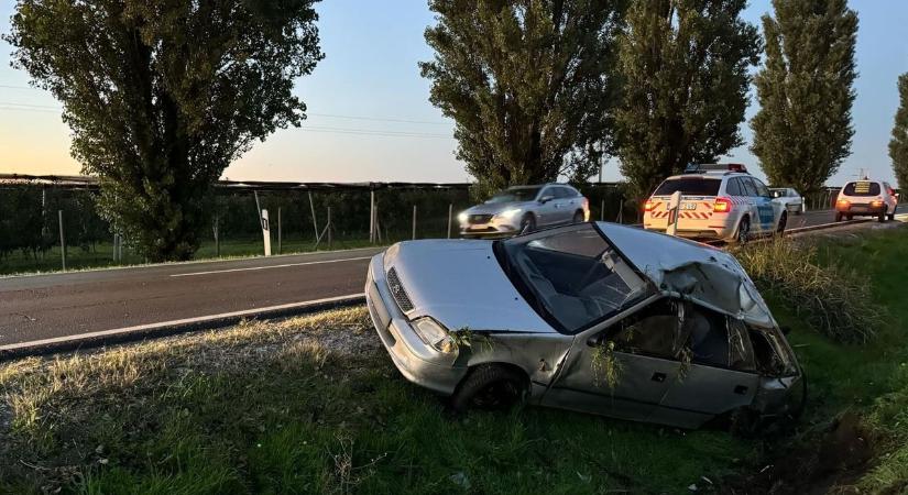 Baleset történt a 47-es főúton Derecske és Sáránd között