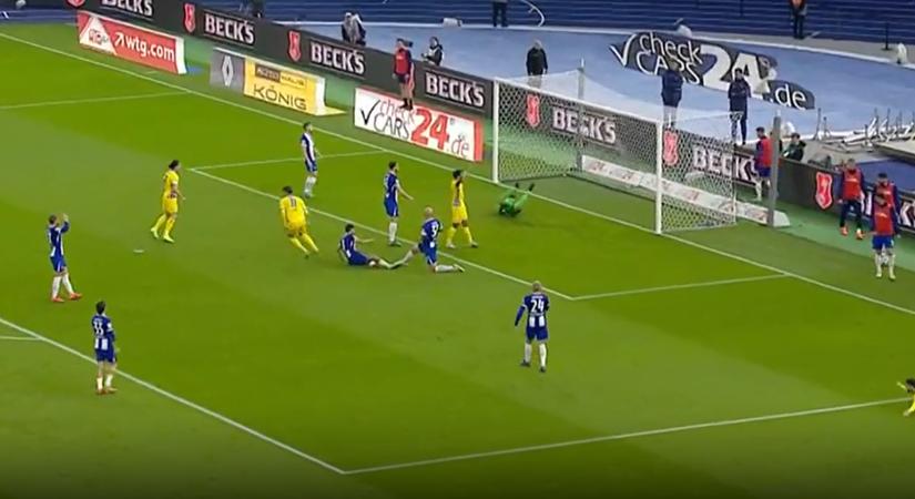 Légiósok: Magyar gól a Hertha-stadionban, de nem egy Dárdaitól - videó