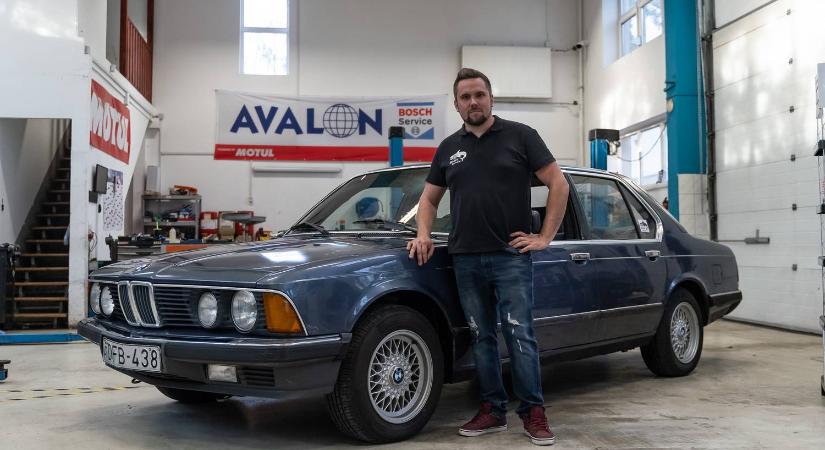 Hagyjuk kihalni a cápákat? - MűhelyPRN: BMW E23 728i – 1986.