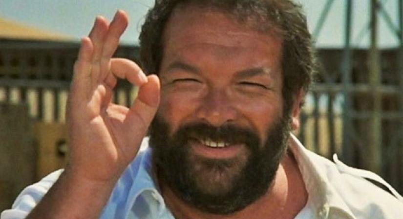 Imádnivaló fotó! Így puszilgatta Bud Spencer alig 1 éves kisunokáját