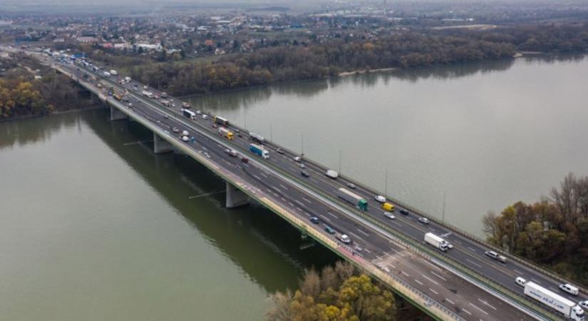 Javítják a hárosi Duna-hidat, forgalomkorlátozás lesz az M0-son