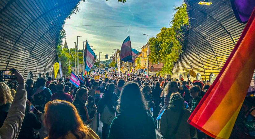 Negyedik alkalommal tartották meg a Pécs Pride felvonulást