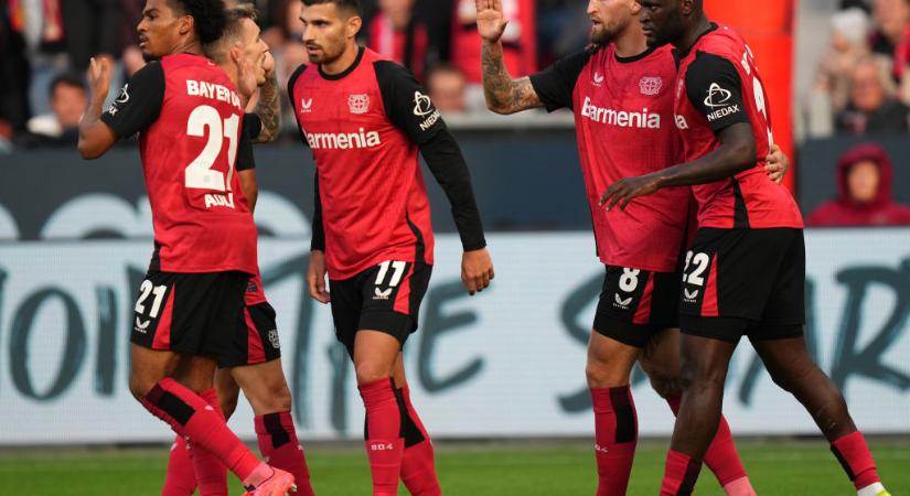 Bundesliga: hátrányból felállva győzte le a Frankfurtot a Bayer Leverkusen! – videóval