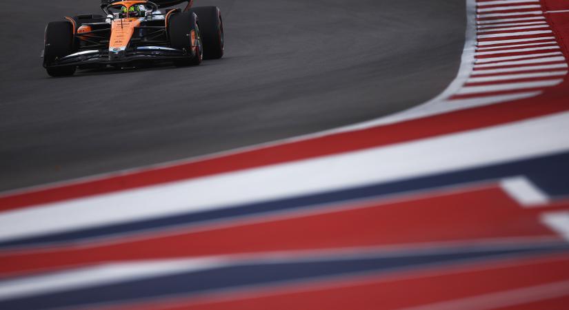 Norris éppenhogy elvitte a pole pozíciót Verstappen elől az Amerikai Nagydíj időmérőjén