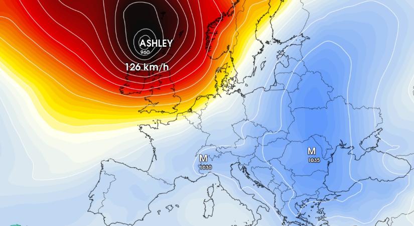 Bombaciklon csap le Európára, de milyen idő lesz Magyarországon?