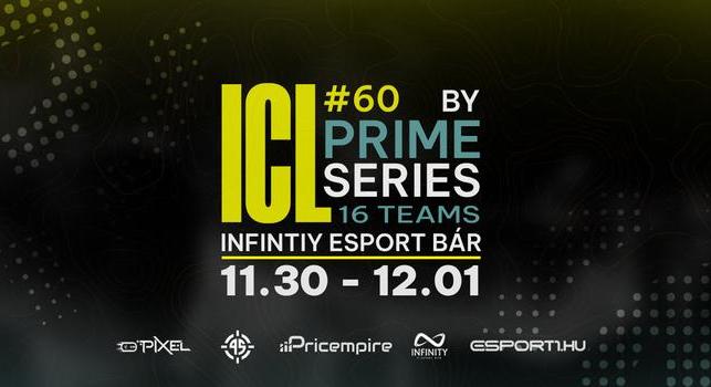 CS2 LAN Budapest szívében? Ez az ICL #60 by PRIME series, amire már most nevezhetsz!