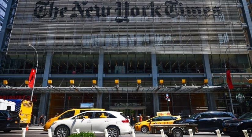 Nyíltan Trump ellen kampányol a New York Times