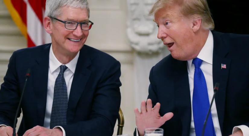 Aggódva hívta fel Tim Cook Donald Trumpot