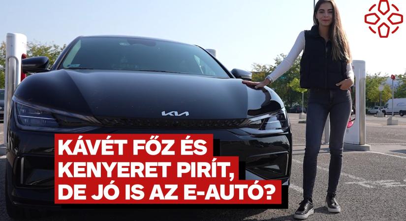 [VIDEÓ] Kávét főz és kenyeret pirít, de másra is jó az elektromos autó? – értiTECH #2