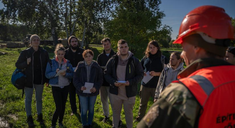 Szentesen jártak a BME hallgatói