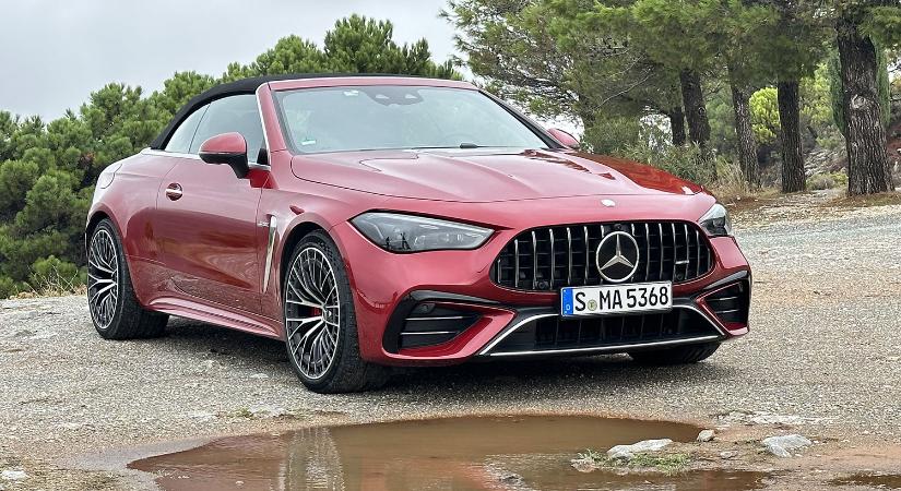 Az AMG csiszolta tökéletesre a Mercedes kabriót