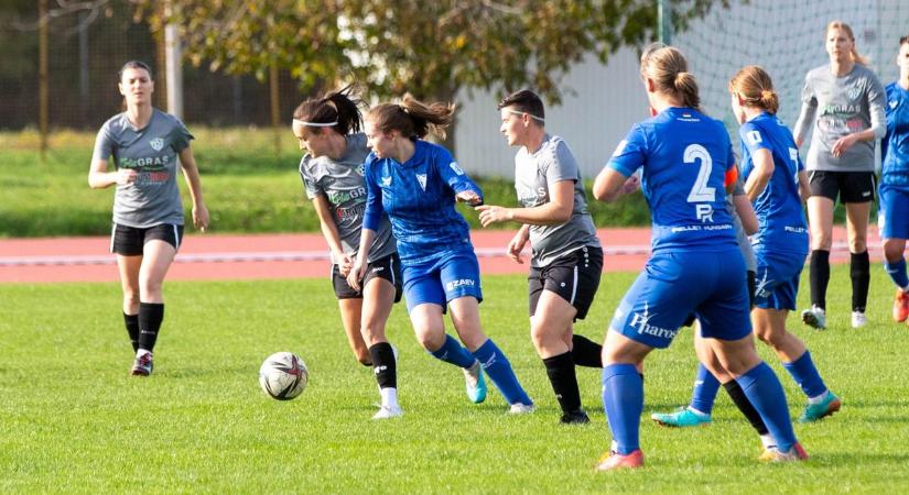 Pont nélkül maradtak a zalai női futballcsapatok