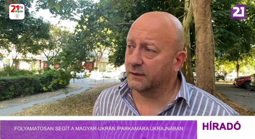 Folyamatosan segít a magyar-ukrán iparkamara Ukrajnában (videó)