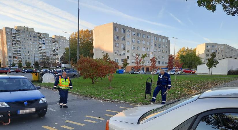 Vontatókötelet szakított a rolleres