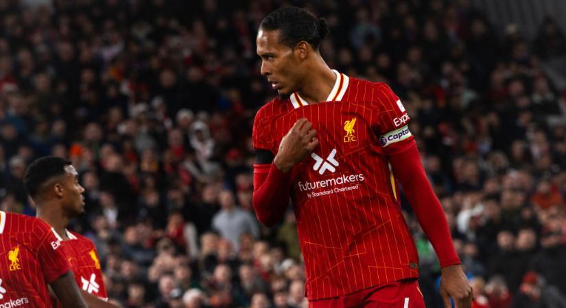 Virgil van Dijk fontos információt hintett el liverpooli jövőjével kapcsolatban