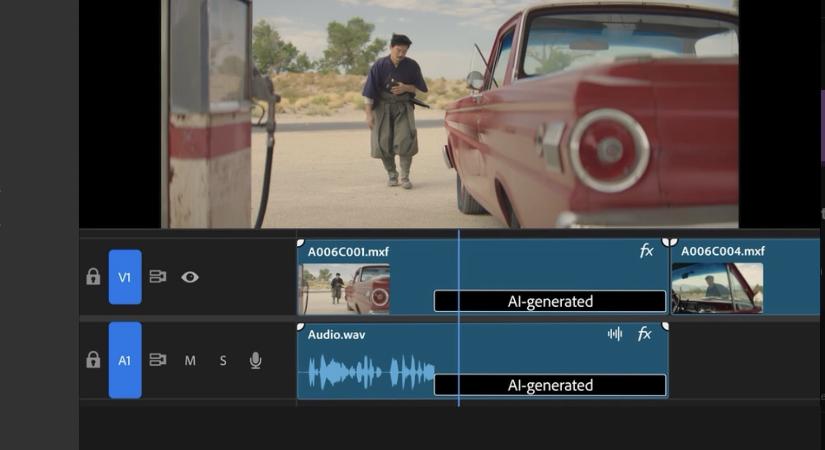 Béta verzióban már elérhető az Adobe új AI-videómodellje, ami a Premiere Próban is megtalálható