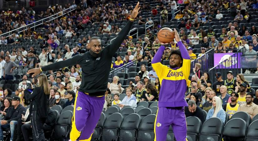 LeBron James családi álmát a szívroham sem tette tönkre