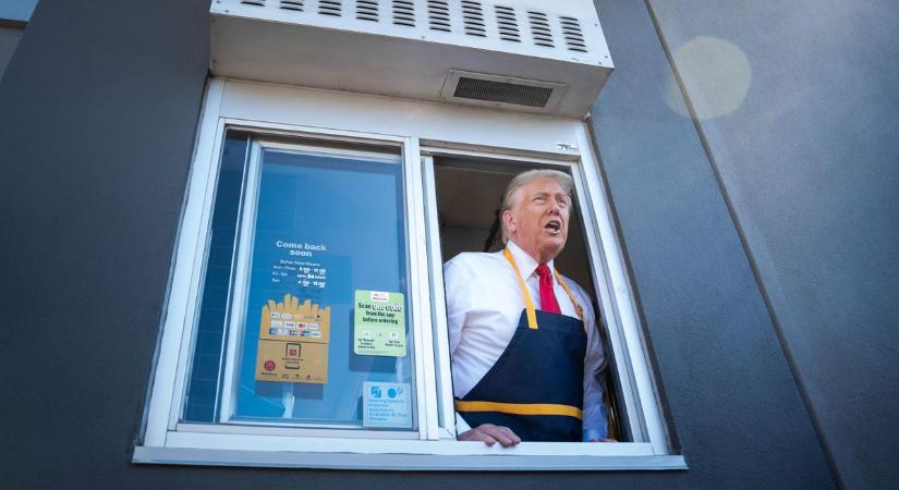 A McDonald's is reagált Trump krumplisütésére