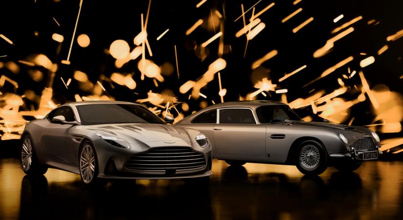 18 karátos arany ragyog az Aston Martin DB12 Goldfingerben