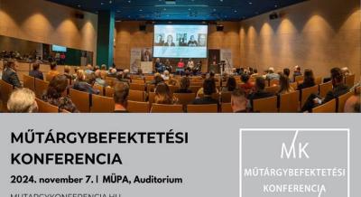 VI. Műtárgybefektetési Konferencia, 2024. november 7.