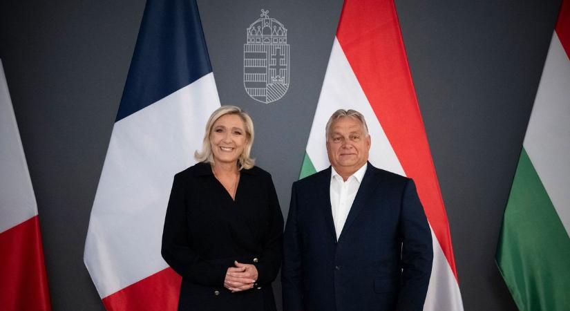 Francia ellenzéki vezetővel találkozott Orbán Viktor