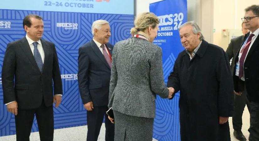 BRICS miatt áll a bál: Antonio Guterres ENSZ főtitkár Putyinnal találkozik