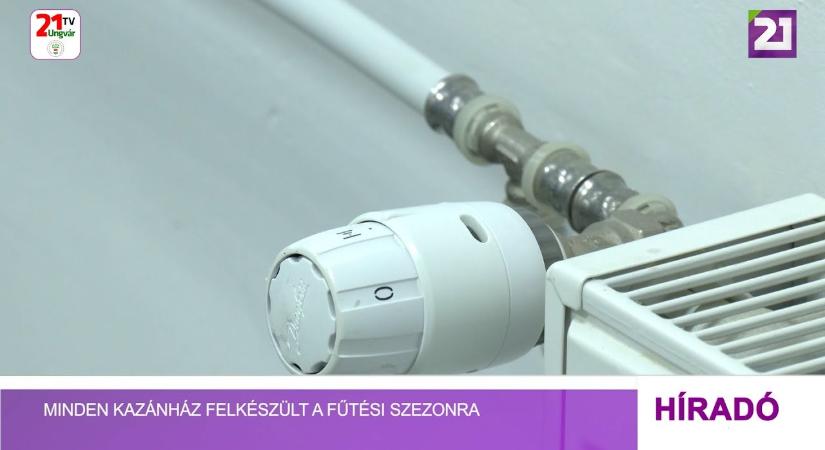 Minden kazánház felkészült a fűtési szezonra (videó)