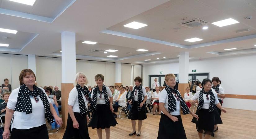 Idősek napja vetkőzős tánccal