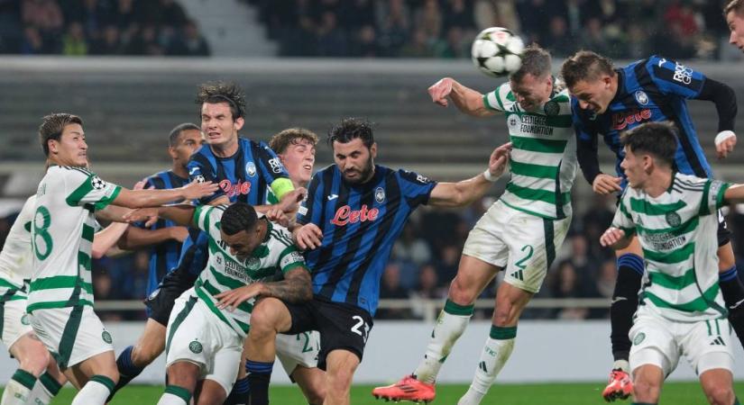 Túlélte a brutális nyomást a Celtic, még mindig veretlen a Brest a BL-ben