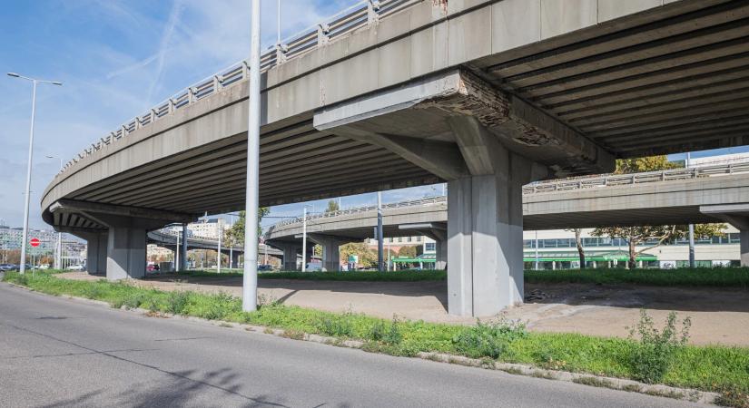 Felújítás előtt a Flórián téri felüljárók: hamarosan indulhat a munka