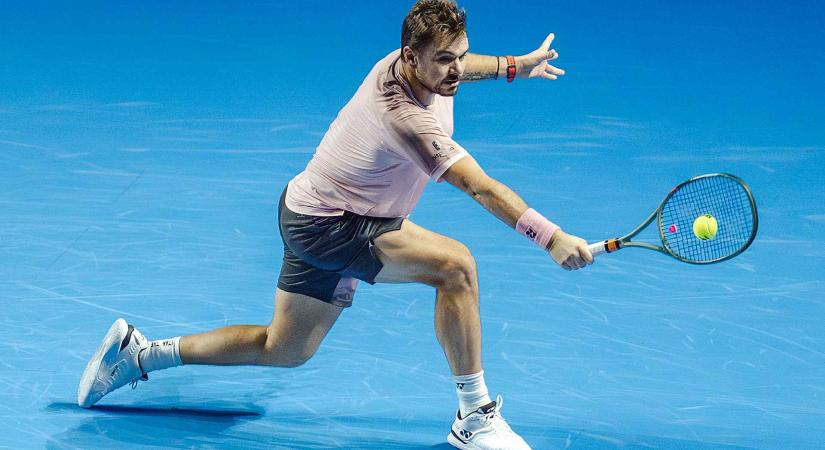 Wawrinka rekordot döntött Bázelban, Berrettini hatalmasat küzdött Bécsben