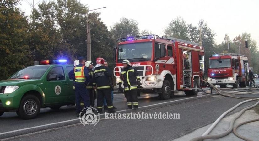 Családi ház gyulladt ki Székesfehérváron