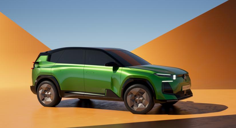 A C5 Aircross tanulmányautó mutatja meg a Citroën új arcát