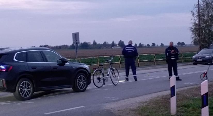 Kerékpáros tragédia Lentiben: lezárták az érintett szakaszt