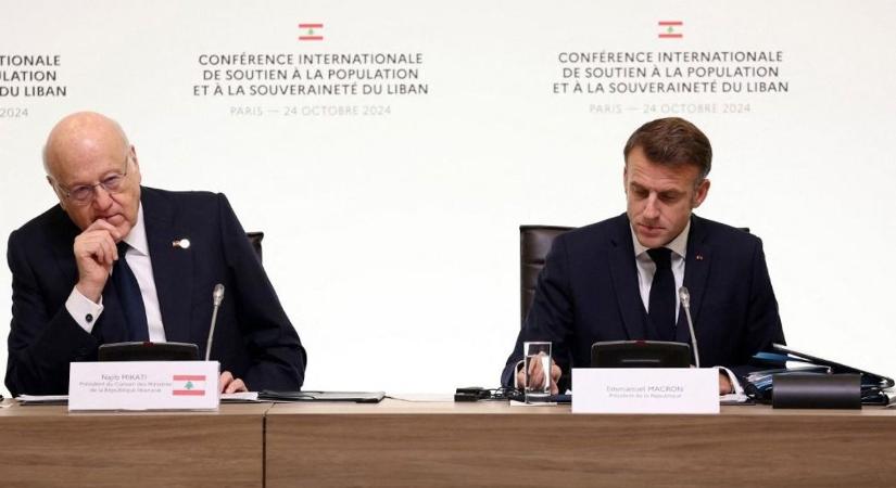 Macron azonnali tűzszünetre szólított fel