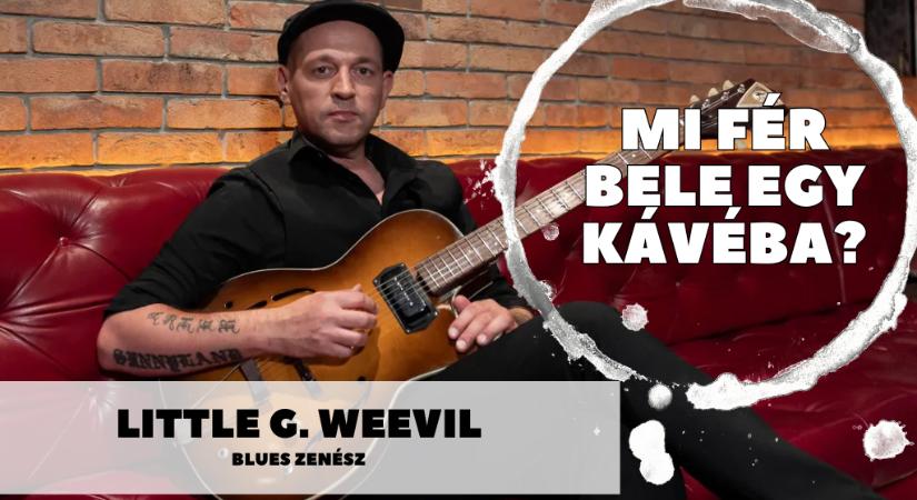 Mi fér bele egy kávéba? Little G. Weevillel beszélgetünk szombaton 11 órától a Maszol YouTube-csatornáján