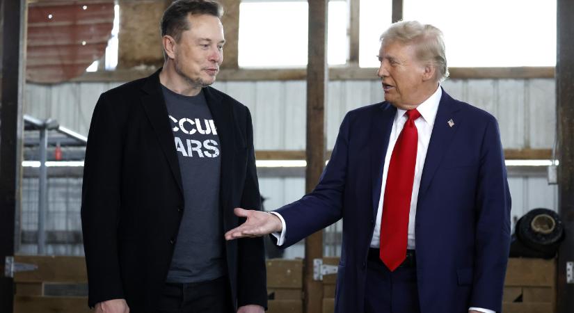 Brutális összegekkel támogatja Donald Trump kapmányát Elon Musk – itt vannak a számok