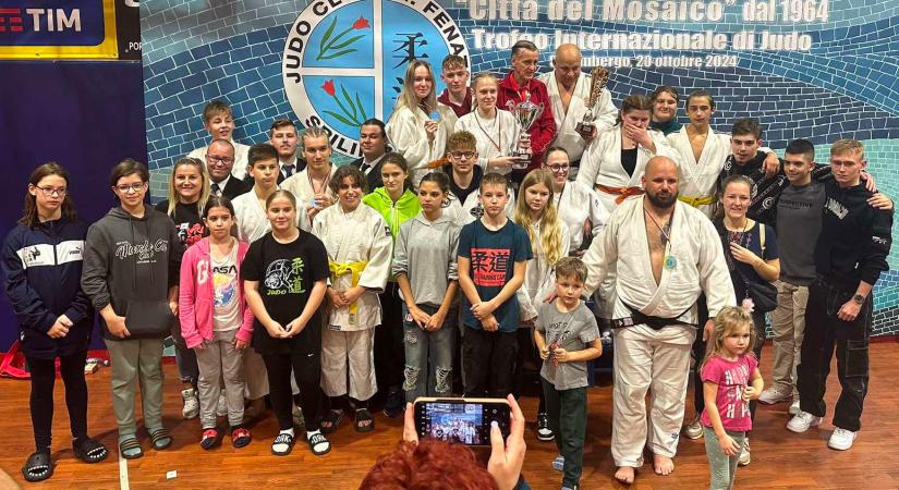 Nemzetközi judo sikerek Olaszországban