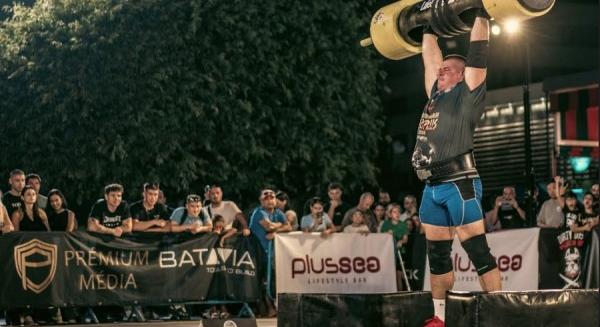 Juhász Péter Cipruson a dobogóra állt a Strongman Bajnokok Ligája versenyében