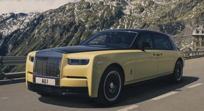 Tömör aranyrúdtól súlyos ez a Rolls-Royce