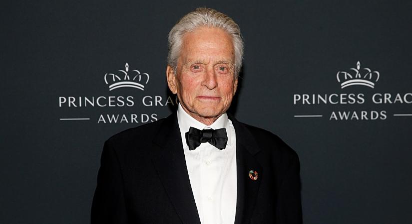 Fiaival vett részt egy díjátadón Michael Douglas