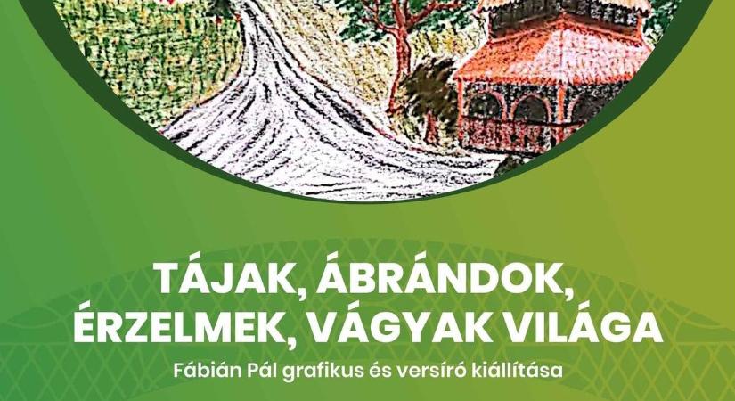 Fábián Pál grafikus-versíró kiállítása érkezik a Homokkertbe