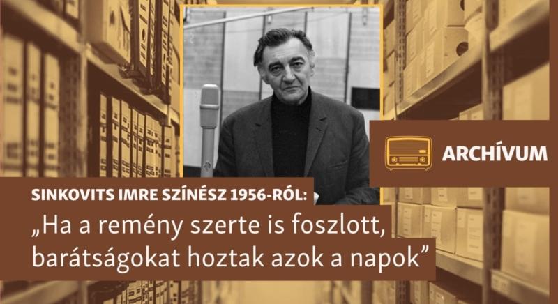 „A becsület megőrzése mellett, de életben kell maradnunk” – archív beszélgetés Sinkovits Imrével