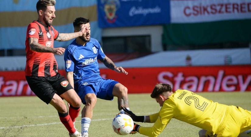 Liga2: a Craiovát is legyőzte az FK Csíkszereda, és megerősítette vezető helyét