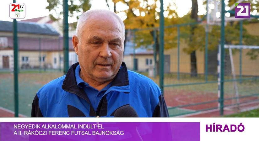 Negyedik alkalommal indult el a II. Rákóczi Ferenc Futsal Bajnokság (videó)