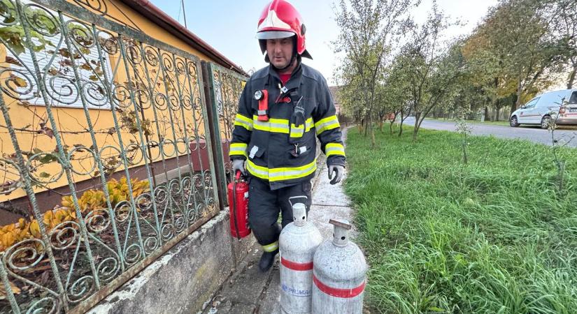 Gázpalackok okoztak nagy riadalmat Kabán – videóval