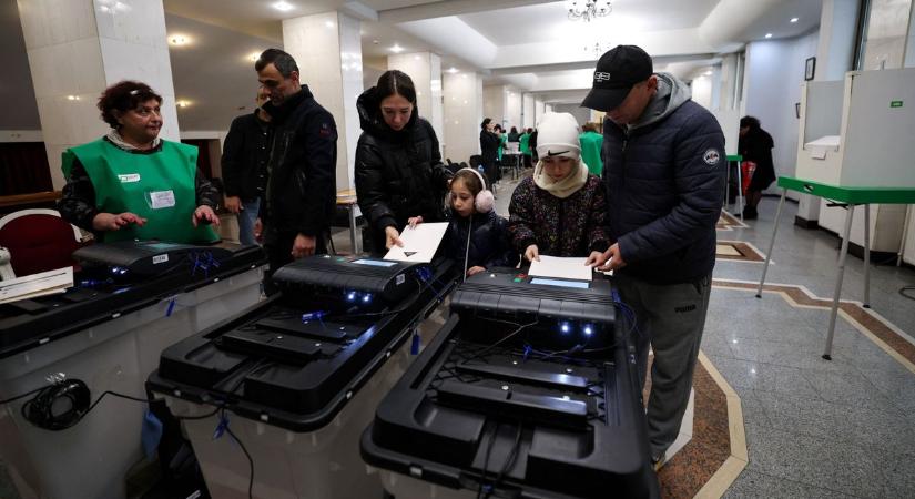 A békét és a stabilitást választották a georgiaiak