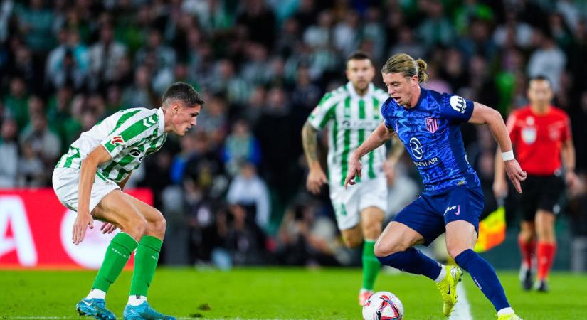 La Liga: a Real Betis otthonában szenvedett vereséget az Atlético Madrid – videóval