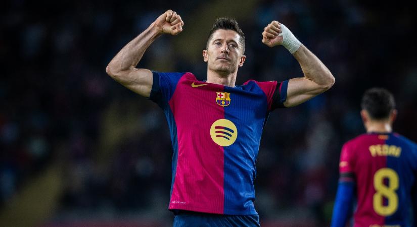 Lewandowski számai alapján Messi félelmetes La Liga-rekordja is veszélyben lehet